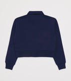 Ralph Lauren Kids Cotton-Blend Quarter-Zip Sweatshirt 6-14 Years, imported from the UK