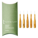 Truthbrush Bamboo Interdental Brushes Size Pink 0.4mm x 5 GOODS Superdrug