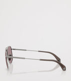 Moncler Vitessa pilot sunglasses steel frame (British brand)