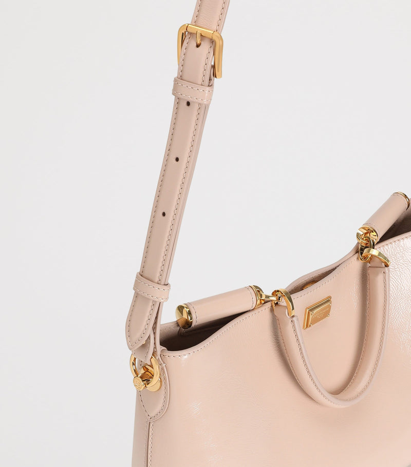 Dolce&Gabbana Vittoria shoulder bag calfskin leather - British product