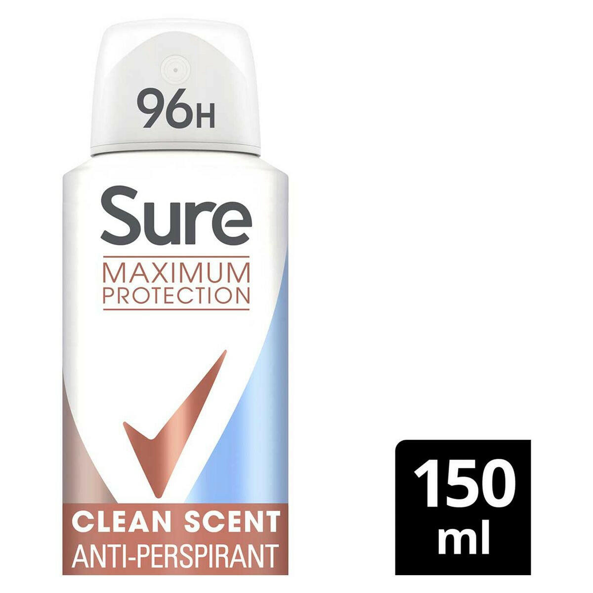 Sure Maximum Protection Clean Scent Anti-perspirant Deodorant Aerosol 150 ml Deodorants Boots