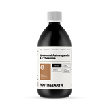 Holland & Barrett Youth and Earth Liposomal Ashwagandha 200mg & L-Theanine 200mg Stress Support Supplement, Coffee & Vanilla Flavour, 250ml- Buy online at McGrocer