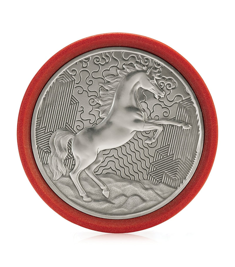 Royal Selangor pewter horse coaster (British brand)