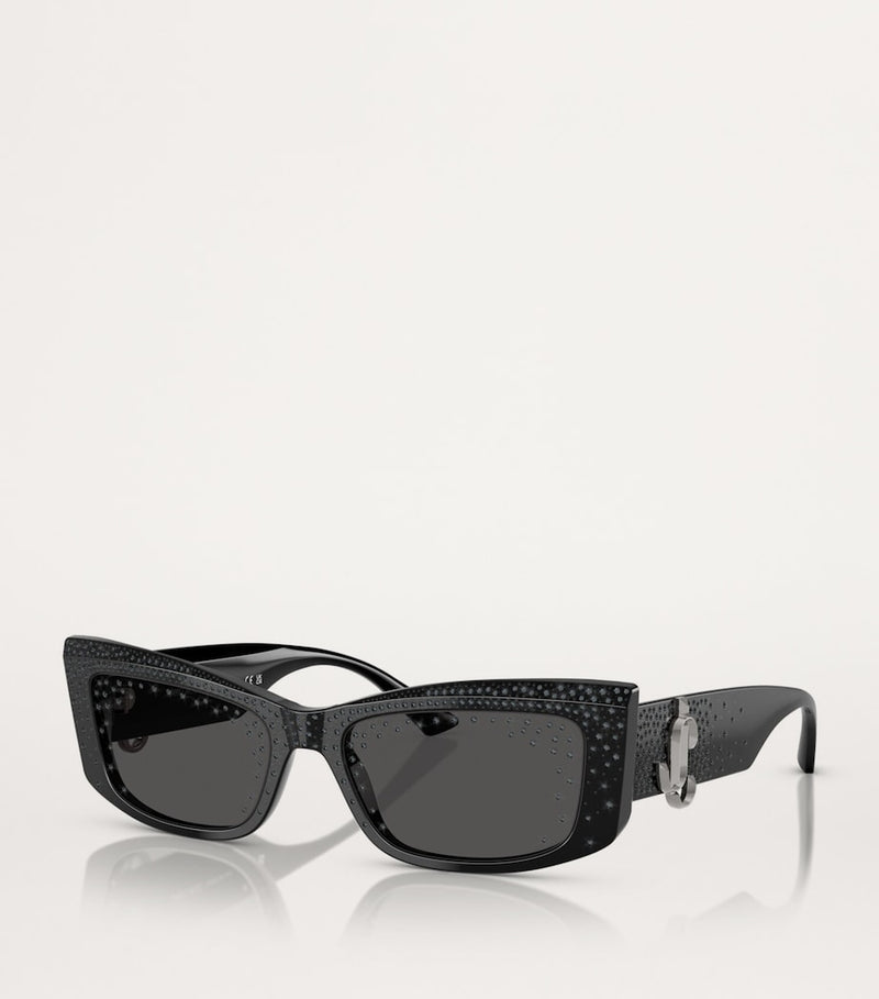 Jimmy Choo acetate rectangular sunglasses (British brand)