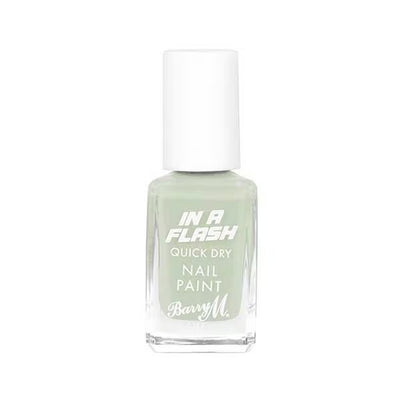 Superdrug Barry M In A Flash Quick Dry Nail Paint Mint Move Nail Polish- Buy online at McGrocer