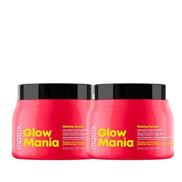 Matrix Glazing Queen Mask Duo hair mask (British brand)