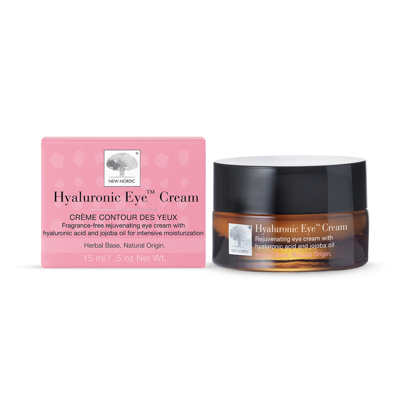 Hyaluron eye cream with hyaluronic acid and jojoba oil (British brand)