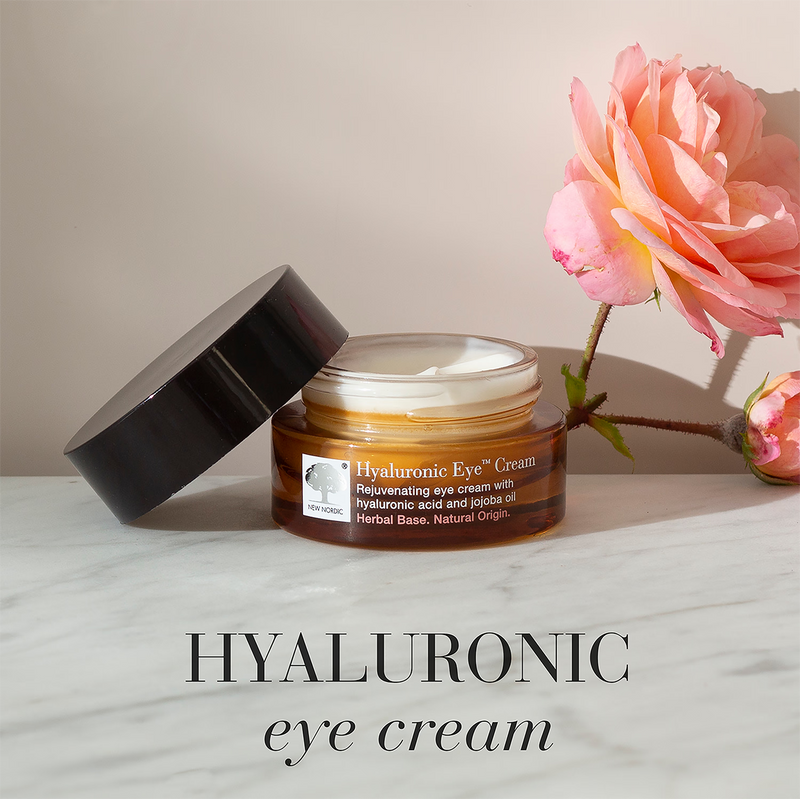 Hyaluron eye cream with hyaluronic acid and jojoba oil (British brand)