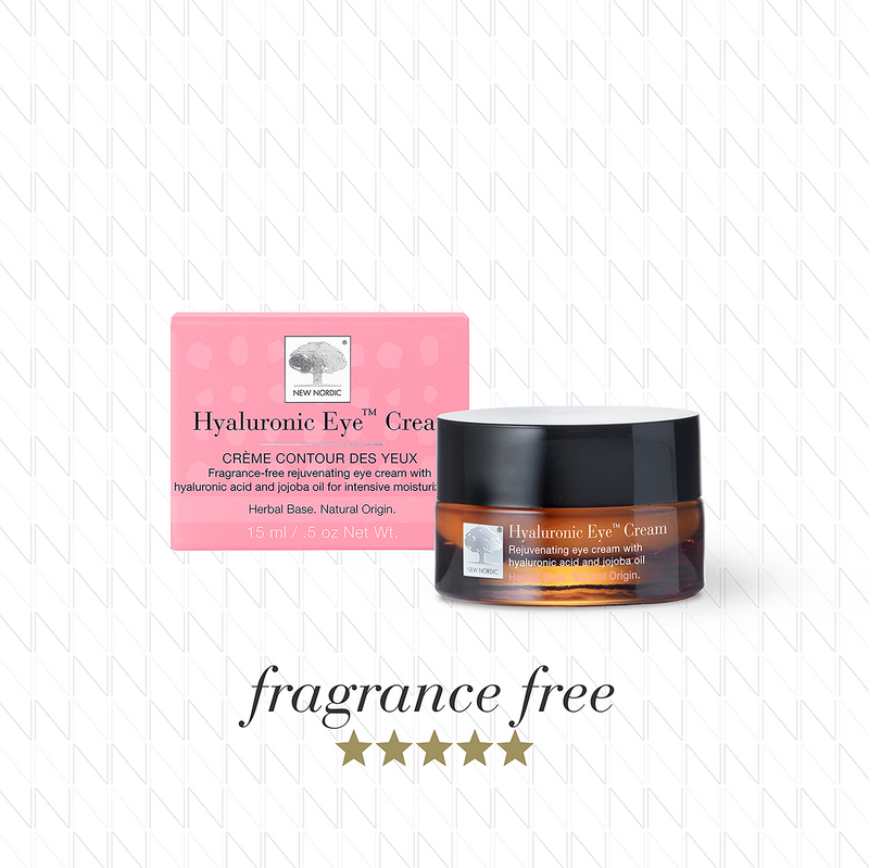 Hyaluron eye cream with hyaluronic acid and jojoba oil (British brand)