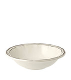 Gien Filet Taupe 4 cereal bowls 18cm (British brand)