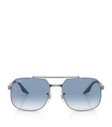 Harrods Ray-Ban Metal Square Sunglasses- Buy online at McGrocer
