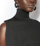 Alaïa lambskin tubular hoop earrings, UK version