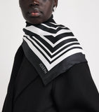 Joseph Zenza large silk scarf 90cm, imported from the UK
