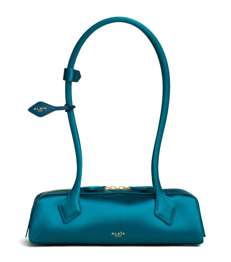 Alaïa small satin Le Teckel shoulder bag - British product
