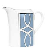 Harrods Geometric Print Bone China Milk Jug with 235ml Capacity- Buy online at McGrocer
