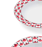 Prada Vienna soup plates set of 2 22cm, imported from the UK