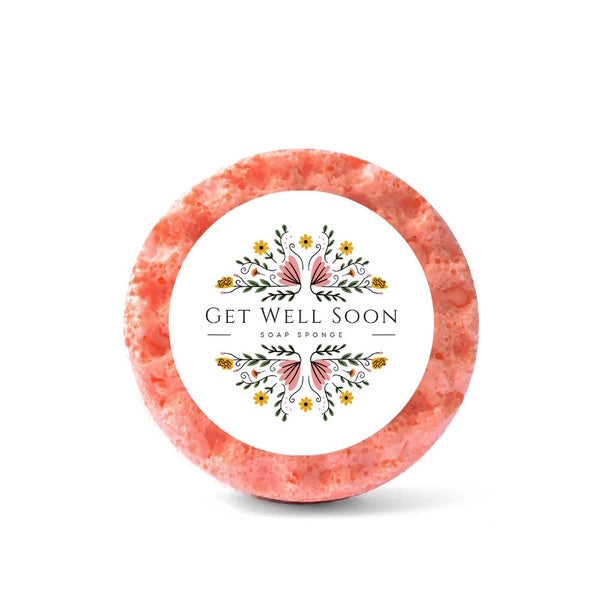 Emily Victoria soap sponge Get Well Soon - British product