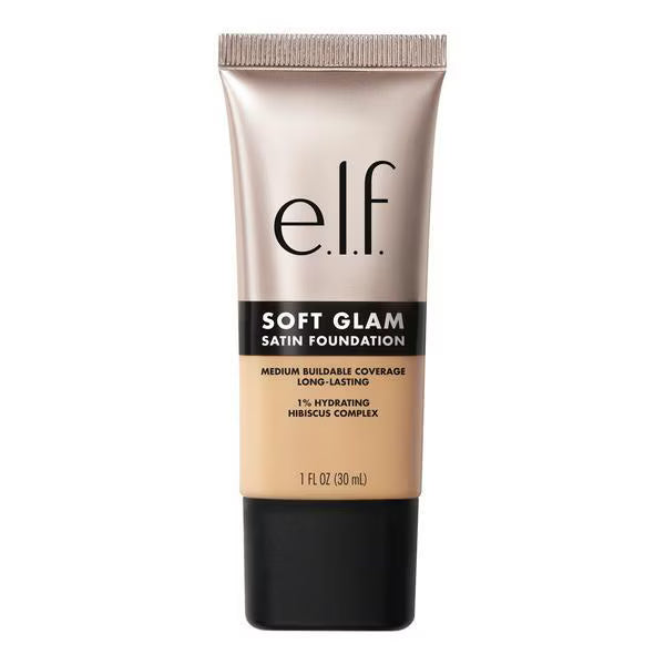 e.l.f. Soft Glam Satin Foundation 22 Light Warm 30ml - British product