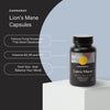 Cannaray Lion's Mane supplement 60 capsules - British product