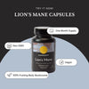 Cannaray Lion's Mane supplement 60 capsules - British product