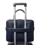 Aspinal of London Mount Street briefcase leather bag (British brand)