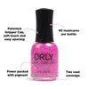 Orly Nail Polish Let's Go Girls 18ml, imported from the UK