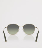 Oliver Peoples R-10 pilot sunglasses with titanium frames - British product