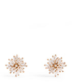 Suzanne Kalan rose gold diamond stud earrings (British brand)
