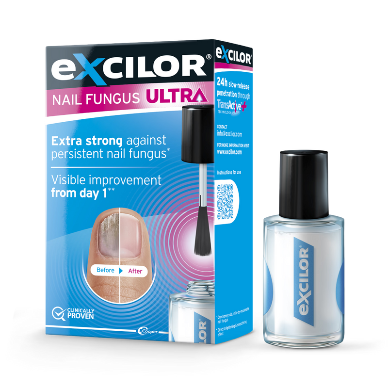 Excilor Ultra nail fungus solution 30ml, imported from the UK
