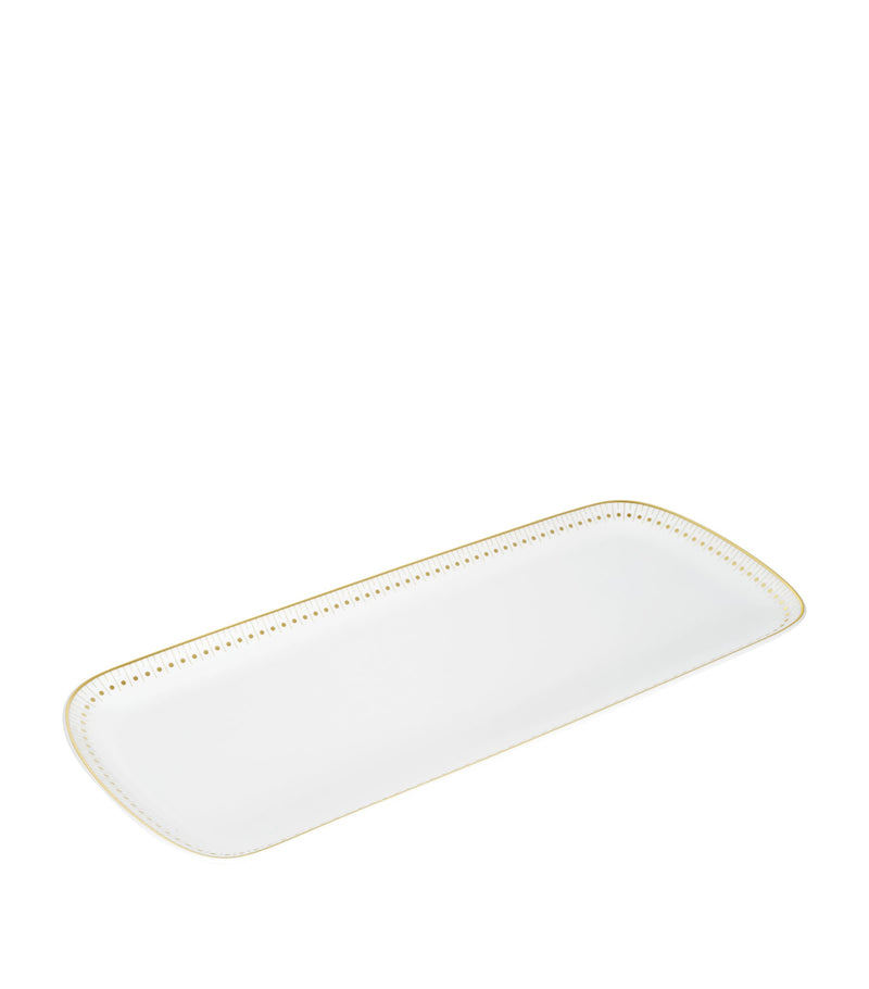 Christofle Malmaison Impériale cake dish 37cm - British product
