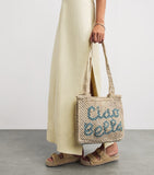 The Jacksons Ciao Bella jute tote bag (British brand)