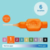 TePe Interdental Brush ISO Size 3 with Cap (British brand)