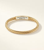 Cartier Grain de Café bracelet yellow white gold diamonds (British brand)