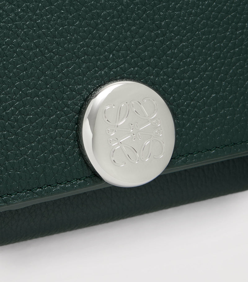 LOEWE Pebble leather wallet, imported from the UK