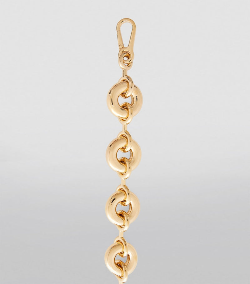 Loewe gold-tone donut chain bag strap - British product