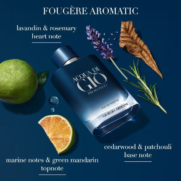 Giorgio Armani Acqua Di Gio Profondo perfume 100ml, UK version