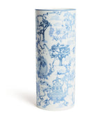 Harrods Harrods Fine Bone China Toile Vase 28cm- Buy online at McGrocer