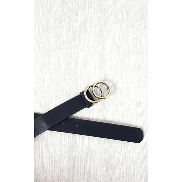 IKRUSH Lottie double circle belt faux leather (British brand)