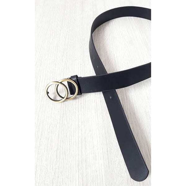 IKRUSH Lottie double circle belt faux leather (British brand)