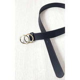 IKRUSH Lottie double circle belt faux leather (British brand)