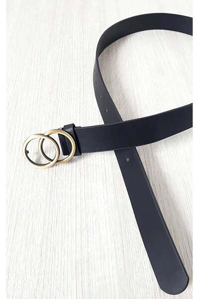 IKRUSH Lottie double circle belt faux leather (British brand)
