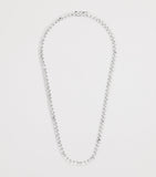 Harrods diamond tennis necklace 37.24ct white gold (British brand)