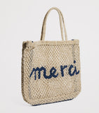 The Jacksons large jute Merci tote bag, imported from the UK