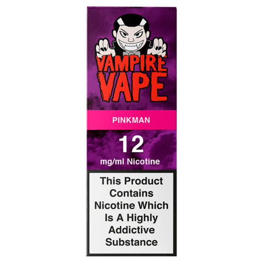 Vampire Vape Pinkman Nicotine 12mg/ml 10ml smoking control Sainsburys   