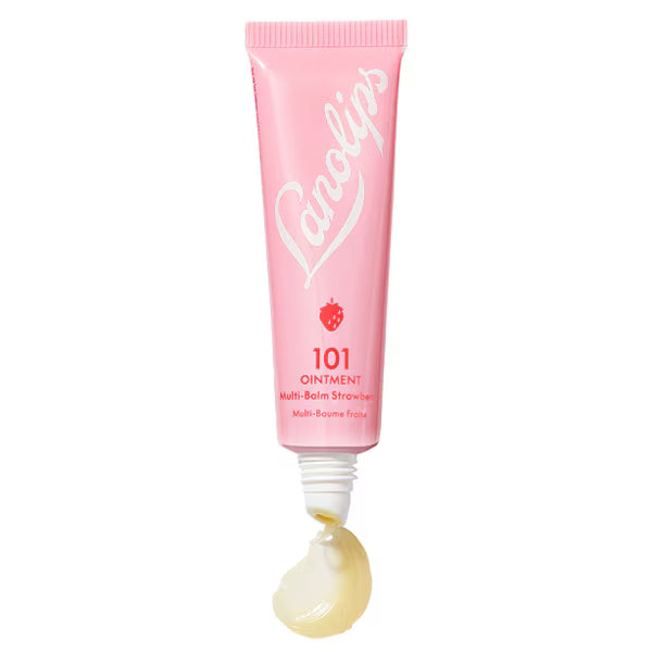 Lanolips 101 Ointment Multi-Balm strawberry lip balm, UK version