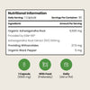 VitaBright Ashwagandha KSM-66 supplement 90 capsules - British product