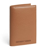 Harrods Emporio Armani Leather Bifold Card Holder- Buy online at McGrocer