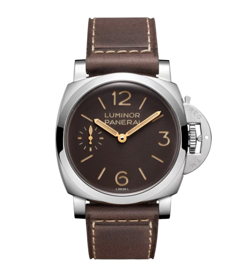Panerai Luminor Tre Giorni stainless steel watch 44mm, UK version