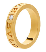 Harrods Bvlgari Yellow Gold and Diamond B.zero1 Ring- Buy online at McGrocer