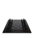 Purling Midnight Match chess set, imported from the UK